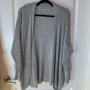 Knit grey cardigan/sweater from American Eagle, size S